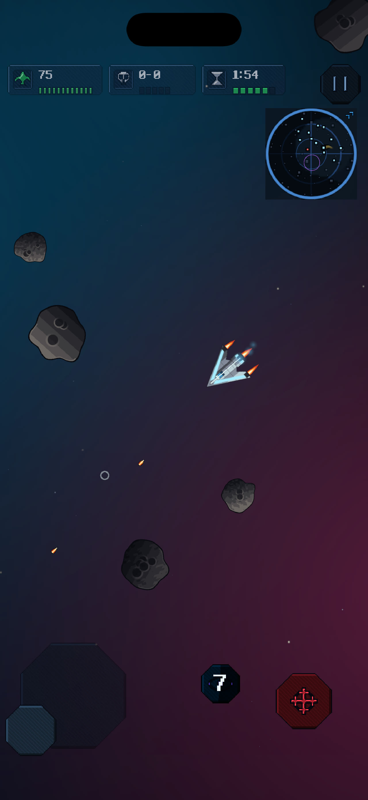 The Phantom in flight